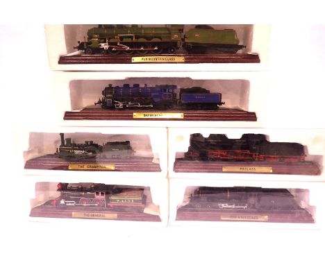 Six static locos, OO scale. P&amp;P Group 2 (£18+VAT for the first lot and £3+VAT for subsequent lots) 