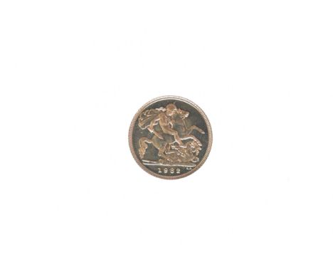 United Kingdom - Elizabeth II (1952-2022), 1982 Gold Half Sovereign,