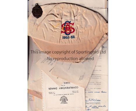 ESSEX FOOTBALL ASSOCIATION / 1952 SOUTHERN COUNTIES AMATEUR CHAMPIONSHIP WINNERS        Cap issued for the Championship seaso