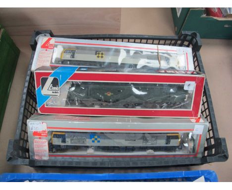 Five "OO" Gauge Outline Diesel Locomotives by Lima including Class 60 'Thomas Barnado', untested, spares or repair, boxed.