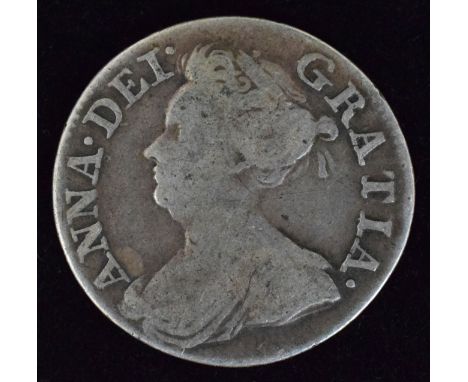 Queen Anne, Threepence, 1713, Third draped bust l. R. Crowned 3, silver, weight 1.48g, S.3596B, F.