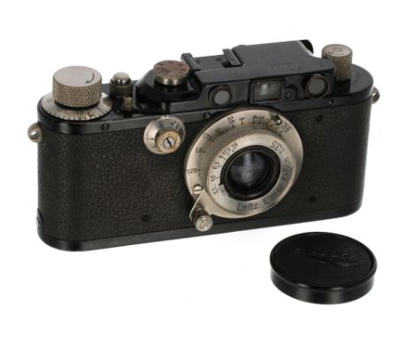 Leica III chr - Ernst Leitz Wetzlar D.R.P camera, no. 149 552, 1935, with Leitz Elmar f=5cm 1:3.5 lens and lens cap