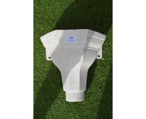 Painted Cast Iron Rain Hopper 