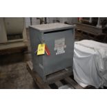 Square D Transformer, Catalog 15T6H, Rated 15 KYA. RIGGING/LOADING FEE $30