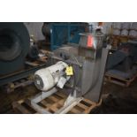 Fan Type RVM/S Blower w/Siemens 10 HP Motor, Stainless Steel Chute. RIGGING/LOADING FEE $30