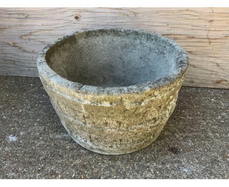 Circular Concrete Planter - 44cm Diameter 