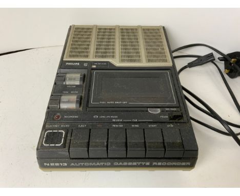 Philips Cassette Recorder 
