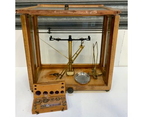 Scientific Balance Scales in Case 
