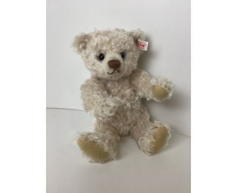 Steiff Jointed Bear with Squeaker - White Label, Limited Edition 