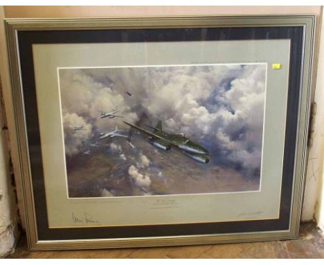 After Frank Wootton, The Last Combat, signed print. Condition report: see terms and conditions.