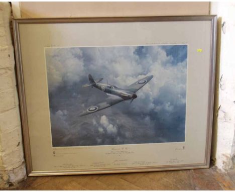 After Frank Wootton - The Last for the few, signed print. Condition report: see terms and conditions.