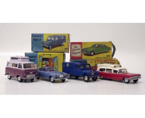 Corgi x 4 Boxed Models: 238,416,437 and 420 Condition report: see terms and conditions.