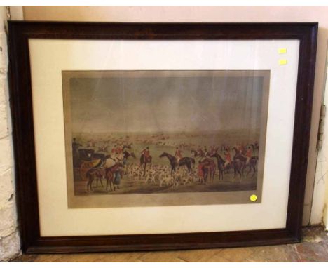 Framed Print "The Quorn Hunt" Condition report: see terms and conditions.