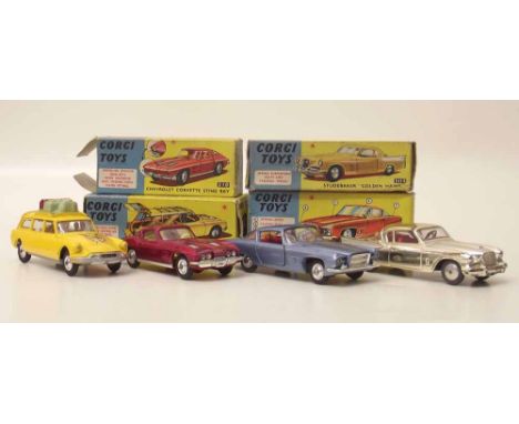 Corgi x 4 Boxed Models: 211s,241,310 and 436 Condition report: see terms and conditions.