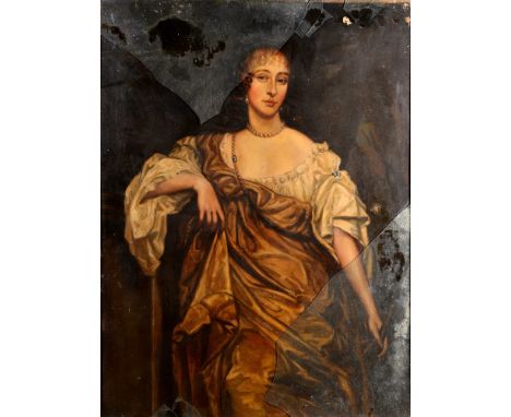 MANNER OF SIR GODFREY KNELLER Portrait of a Lady, oil on canvas, unsigned, 117cm x 89cm.