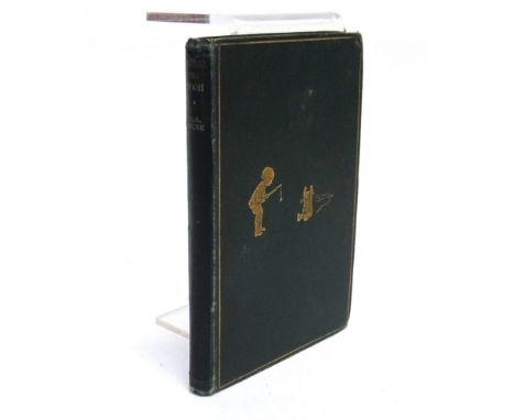 [CHILDRENS] Milne, A.A. Winnie-the-Pooh, first edition, Methuen, London, 1926, original pictorial dark green cloth gilt, top 