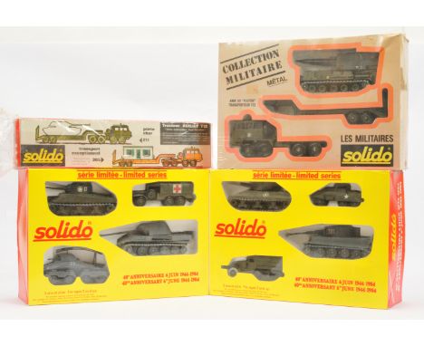 Miniature SOLIDO militaire Mercédès 540 K 1939 no 67 04/78 1/43 m Miniature SOLIDO militaire Mercédès 540 K 1939 no 67 04/78 1/43 m