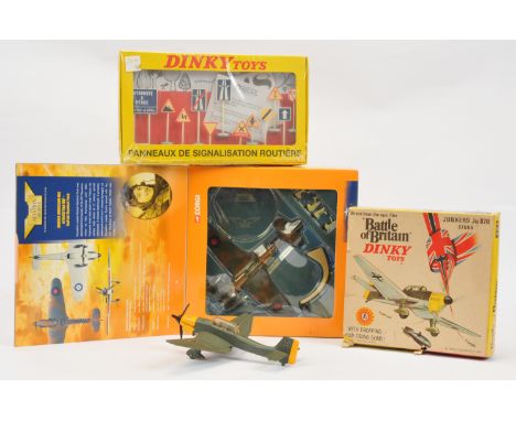 Dinky, Atlas &amp; Corgi mixed group of items to include (1) 721 Junkers JU 87B Stuka and others (see photo). Conditions are 