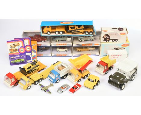 Matchbox, Tonka &amp; Similar mixed group of items to include (1) DY-21 1964 Mini Cooper S, (2) 615 Service D'Hygiene Tiny To