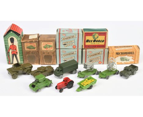 Benbros, Charbens &amp; Similar mixed group of Vehicles to include (1) No. Mobile Rockets, (2) No. 32 Mobile Radar, (3) No. 3