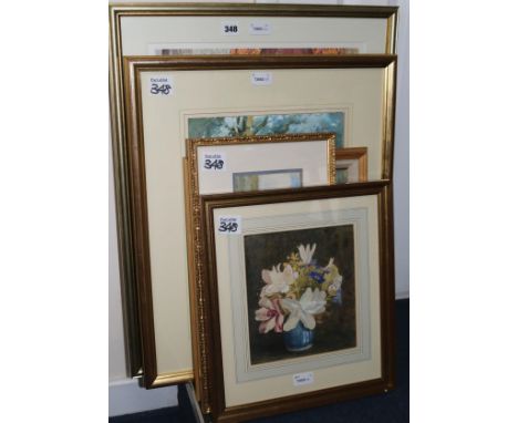 Sue Macartney-Snape, 'Queen of the Castle', no. 69/100, print, Wendy Jelbert, 'Feeding the Ducks' and two other pictures