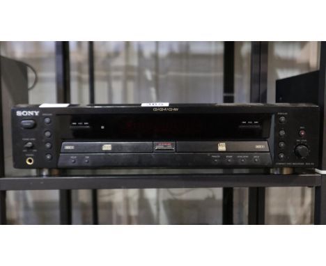Sony CD player/recorder model RCD-W3. All electrical items in this lot have been PAT tested for safety and have passed. This 