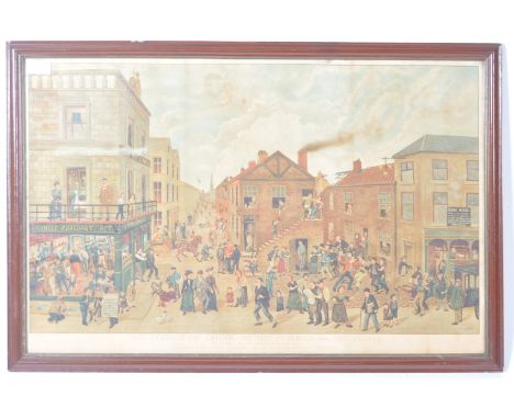 After R Summers 1893 ' The Doings of Drink ' , or ' The Publican versus The people '&nbsp; After the original oil by Mr Rober