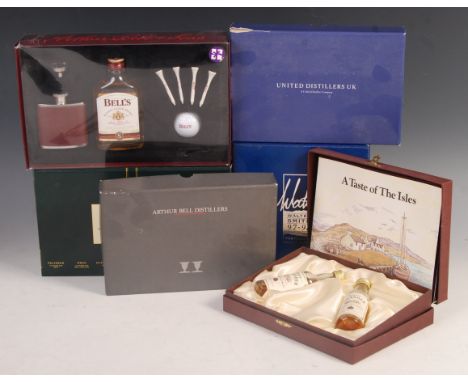 A selection of mostly Harveys Bristol Cream sherry miniatures together with three bottles of Hardy's Ale and group of boxed m