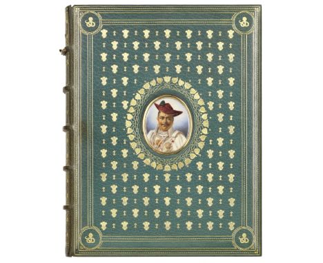 GWALIORJOHNSTONE (J.W.D) Gwalior 1905, NUMBER 4 OF 12 EDITION DE LUXE COPIES, PRESENTATION COPY INSCRIBED BY H.H. MAHARAJA SC