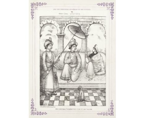 TAGORE (SOURINDRO MOHUN)The Ten Principal Avataras of the Hindus. A Short History of Each Incarnation and Directions for the 