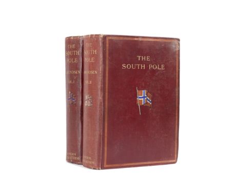 AMUNDSEN (ROALD)The South Pole: an Account of the Norwegian Antarctic Expedition in the 'Fram', 1910-1912, 2 vol.,  first Eng
