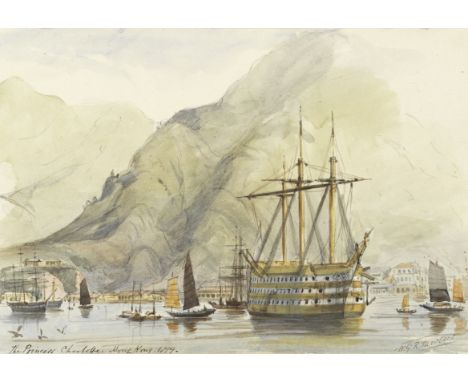 Lt. Col. William Godfrey Rayson Masters (British, 19th century)An album of sixty-five works on paper documenting Masters' 185