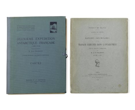 CHARCOT (JEAN-BAPTISTE)Rapports préliminaires sur les travaux exécutés dans l'Antarctique par la mission commandée par M. le 