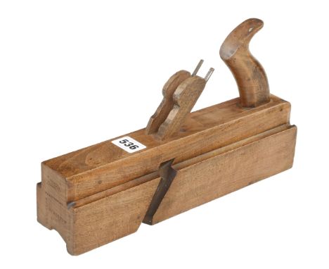 A little used, handled twin iron sash moulding plane by GLEAVE G++ 