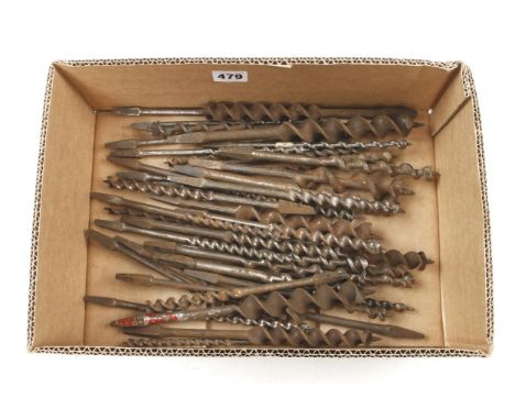 Quantity of twist bits, some light rust G 