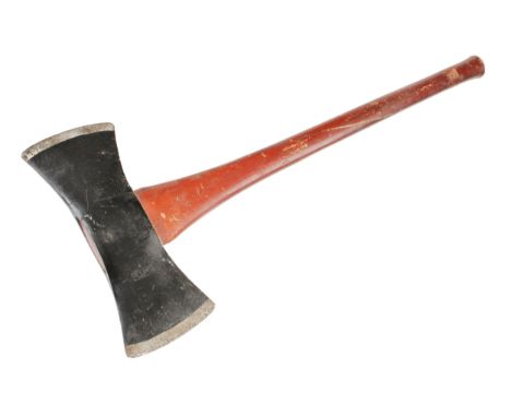 An unused double bitted felling axe by PLUMB F 