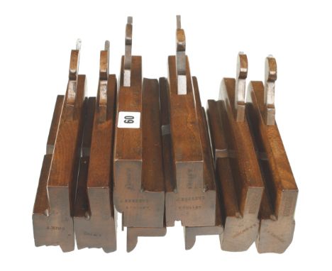 A pair of T &amp; G planes with unusually deep fences, a pair of No 15 H &amp; R's by GRIFFITHS and a pair of sash ovolos by 