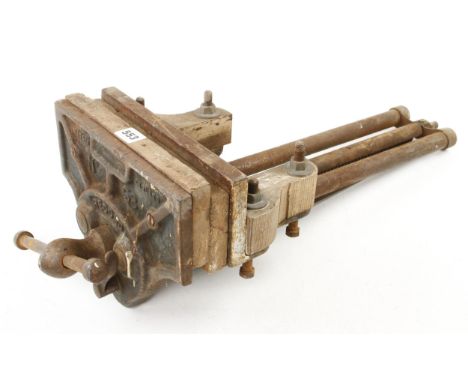 A RECORD No 53 quick release vice, some light rust G 
