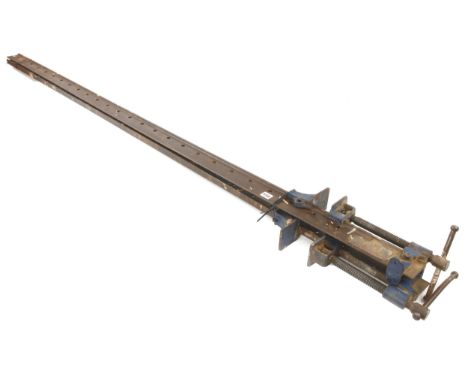 A pair of RECORD 78" heavy duty T bar sash cramps G 