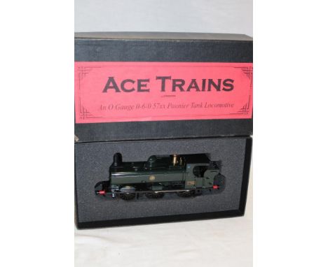Ace Trains 0 gauge - 0-6-0 57XX Pannier electric tank locomotive, mint in original box
