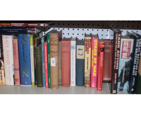 Various military related volumes including Great Battles of the British Army, From Colonel to Subaltern, Decisive Battles of 