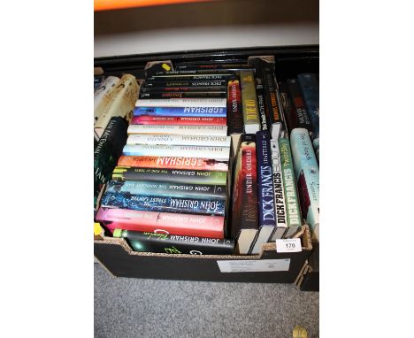 ONE TRAY OF HARD BACK FIRST EDITION BOOKS