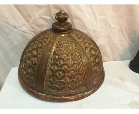 A 19th century church wooden wall bracket - Spanish