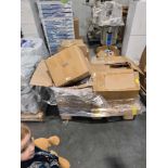 Multiple boxes of Tide pods, Mutiple boxes of Shein Clothing, box of haile Beauty and Joint enhancer