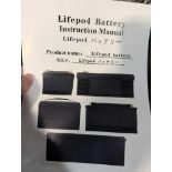 lasfit jump starter Jpower S1, Multiple batteries Lifepo4 approx 16 units, not all the same