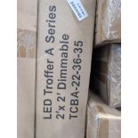 40 LED chopper C series 2 x 2 dimmable lights