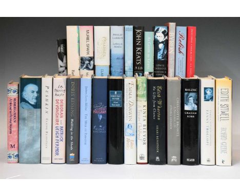 Collection of twenty-seven modern first and early edition historical British biographies, autobiographies, memoirs, and colla