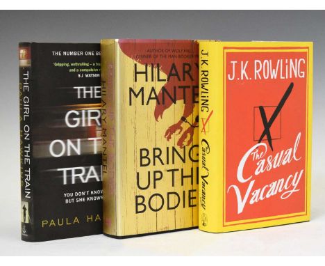 Three first edition best-selling/award-winning modern fiction works, to include; Rowling, J. K. - 'The Casual Vacancy', first