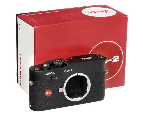 Leica MD-2, um 1980  Leitz, Canada. Nr. 1546201, schwarz. Neuwertiger Zustand. Mit Anleitung, Garantiekarte und nummer­identi