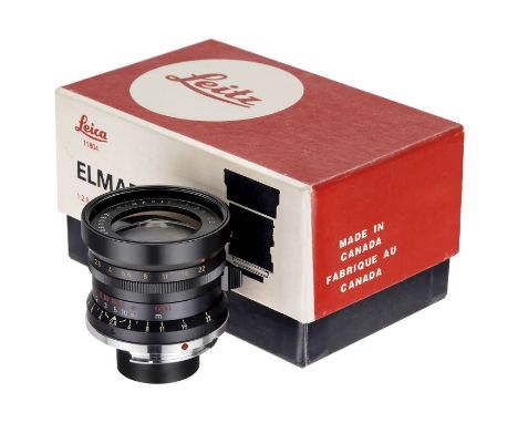 Elmarit-M 2,8/28 mm, um 1964  Leitz, Wetzlar. Nr. 2063052, Typ 11801, Glas des hinteren Linsenblocks bei Punktlicht mit etwas